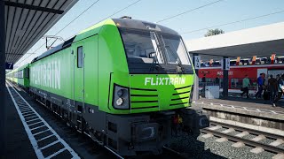 Train Sim World 5  Flixtrain Vectron  Frankfurt Fulda  First Look [upl. by Enetsirk]