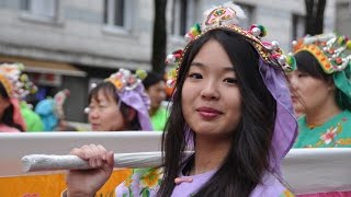 France  Paris  Quartier Asiatique  Grand Défilé du Nouvel An Chinois Tết  Part 1 [upl. by Chalmer]