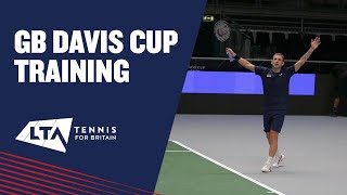 Behind the scenes with the GB Davis Cup Team [upl. by Atnuhs95]