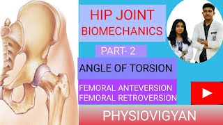 FEMORAL ANTEVERSION amp RETROVERSION II ANGLE OF TORSION [upl. by Suedaht]