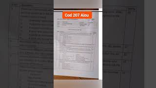 Cod 207aioupastpaper exam examresults english papereducation matric [upl. by Atiroc]