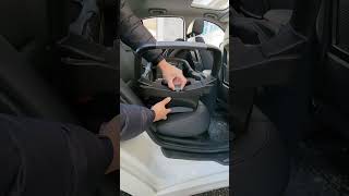 How to recline an infant carrier car seatEvenflo Safemax [upl. by Atteuqal532]