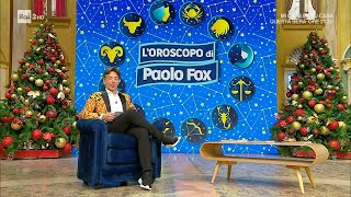 Loroscopo di Paolo Fox  I Fatti Vostri 21122022 [upl. by Hadeis327]