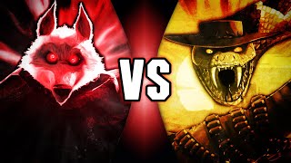 Death vs Rattlesnake Jake Dreamworks vs Rango  VS Trailer [upl. by Wilek]