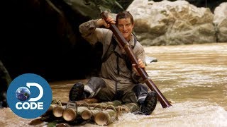 Bear Grylls in Borneo Jungle  Man vs Wild 66 [upl. by Tomlinson726]