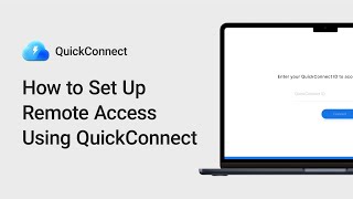 How to Set Up Remote Access Using QuickConnect  Synology [upl. by Adianes]