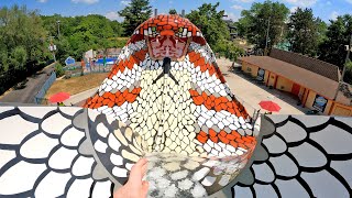 Raja POV  Noahs Ark  Worlds Largest King Cobra Waterslide [upl. by Nnaeirelav]