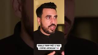 Idriss Aberkane  DONALD trump PRÊT À TUER L’EMPIRE AMÉRICAIN  viralvideos trump2024 usa [upl. by Dnivra]