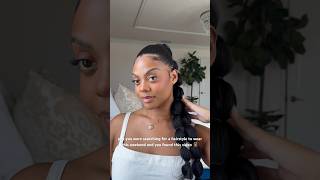 Bubble braid natural hairstyle 🫧❤️ naturalhairtutorial naturalhair [upl. by Meelas]