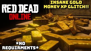 🔥GAME BREAKING GLITCH🔥 INF GOLD MONEY XP GLITCH  RDR2 ONLINE  RED DEAD ONLINE [upl. by Ber534]