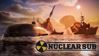 Nuclear Sub  Announcement Trailer  STEAM [upl. by Dlarrej]