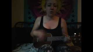 The Wanderer Cover with ukulele in the FEMALE perspective [upl. by Lehcar]