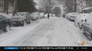 Noreaster Buries New York City Under Blanket Of Snow [upl. by Zeiler]