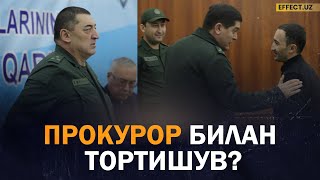 ХОРАЗМДА ВИЛОЯТ ПРОКУРОРИ БИЛАН НЕГА БАҲСЛАШДИК – EFFECTUZ [upl. by Asillem]