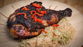 Jerked Chicken and Caribbean Rice 2018 Episode 52 [upl. by Allegna]