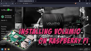 Installing Volumio on Raspberry Pi [upl. by Medorra]