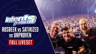 Rosbeek vs Satirized vs Unproven Full Liveset  Intents Festival [upl. by Dmitri]