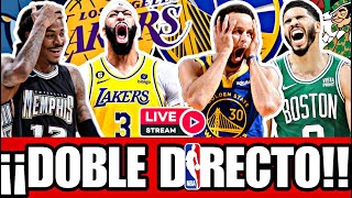 🔴 NBA EN VIVO 🚨 GOLDEN STATE WARRIORS vs BOSTON CELTICS  LOS ÁNGELES LAKERS vs MEMPHIS GRIZZLIES [upl. by Akkinahs]