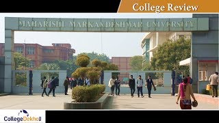 Maharishi Markandeshwar University MMDU Ambala 2017  wwwcollegedekhocom [upl. by Airpac316]