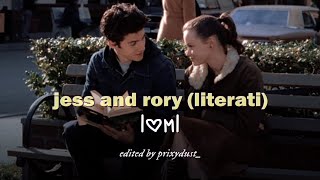 jess and rory  loml taylor swift  literati edit  Gilmore girls [upl. by Akialam]