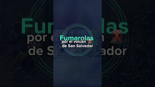 Vulcanólogos investigan fenómeno fumarolas en Cantón El Carmen San Salvador volcan fumarolas [upl. by Hui]