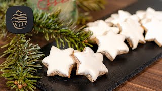 Zimtsterne backen ⭐  Saftig amp Weich  Glutenfrei  Weihnachtsplätzchen Rezept [upl. by Oakleil20]