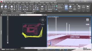 Extruding Shapes and creating a Perspective View  AutoCAD 2015 Conceptual and Schematic Design [upl. by Upshaw826]