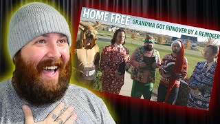 Home Free quotGrandma Got Runover By A Reindeerquot  Brandon Faul Reacts [upl. by Chiou]