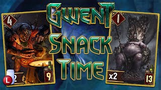 RELEASE THE YAGA  ENTRENCHED GWENT SEASONAL EVENT MONSTERS DECK [upl. by Arotal]