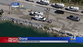 MDPD On Scene Of Death Investigation At Doral Lake [upl. by Burg]