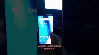 ALCATEL 1SE FRPBYPASS WITHOUT PC [upl. by Noemad]