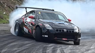 Ultimate Nissan 350z Drift Compilation  Insane Drifting amp Brutal Sounds [upl. by Reyna]