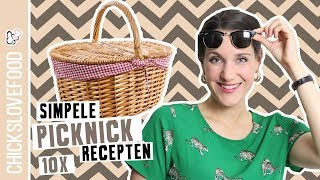 PICKNICK RECEPTEN TIPS 10X  CHICKSLOVEFOOD [upl. by Nylrebmik855]