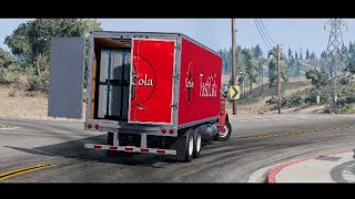 Idiot Drives Semi Truck  BeamNG [upl. by Blodgett727]