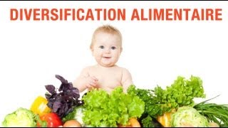 La diversification alimentaire de bébé [upl. by Thorbert]