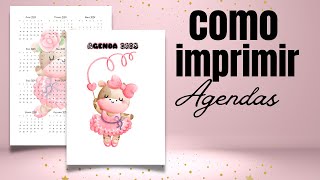 COMO IMPRIMIR AGENDAS [upl. by Livvy325]