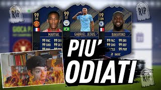 I 10 GIOCATORI PIU ODIATI DI FIFA 18 [upl. by Kcireddor574]