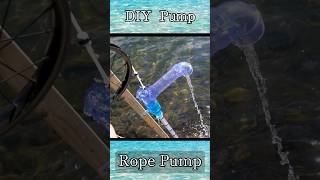 【DIY】ロープポンプの作り方 shorts diy pump water pump waterpump [upl. by Owens]