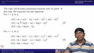 Lecture 32  Trajectory generation using Matlab part 1 [upl. by Elleon]