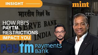 How RBI’s Restrictions On Paytm Payments Bank Impact You  All You Need To Know  Watch [upl. by Anaiuq]