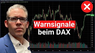 Börse aktuell  die Luft wird dünn beim DAX [upl. by Ydnelg]