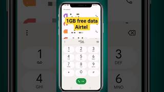 Airtel 1GB free data offer Kaise paye 2024free data paye Airtel me 2024 airtelfreedataoffer [upl. by Lenox]