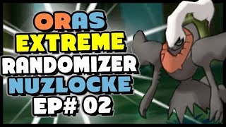 Biggest LEGENDARY Fail EVER  Pokemon Alpha Sapphire HD Extreme Randomizer Nuzlocke Episode 2 [upl. by Nanci]