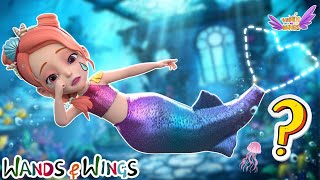 Mermaid Lost Her Tail 😱  Little Mermaid Song  Princess Rhymes [upl. by Ellennej71]