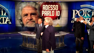 Esclusiva Grillo in Rai dopo 21 anni ecco cosa dice fuori onda [upl. by Allista]