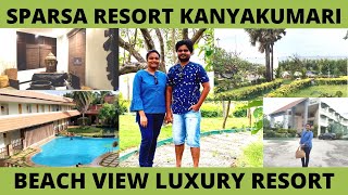 Sparsa Resort Kanyakumari  Beach view resort  Best 3 star Hotel kanyakumari [upl. by Mackoff480]