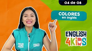 CLASE 04 ¿Conoces estos colores en inglés Para niños [upl. by Dunn213]