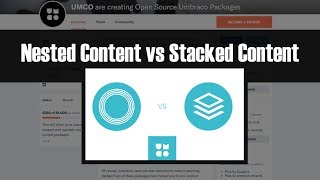 Umbraco Nested Content vs Stacked Content [upl. by Burhans446]