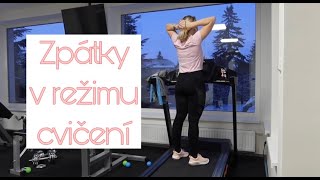 VLOG  V REŽIMU CVIČENÍ A DĚTSKÝ SUŠENKY 🍪  Natalia S [upl. by Hnim928]