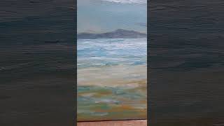 Mull of kintyre art by Alan Byrne irishartist sea seascape [upl. by Olin]